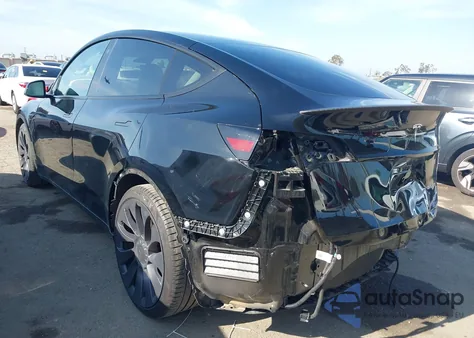 2021 Tesla Model Y Performance Dual Motor All-Wheel Drive from USA, damaged, VIN 5YJYGDEF1MF092889